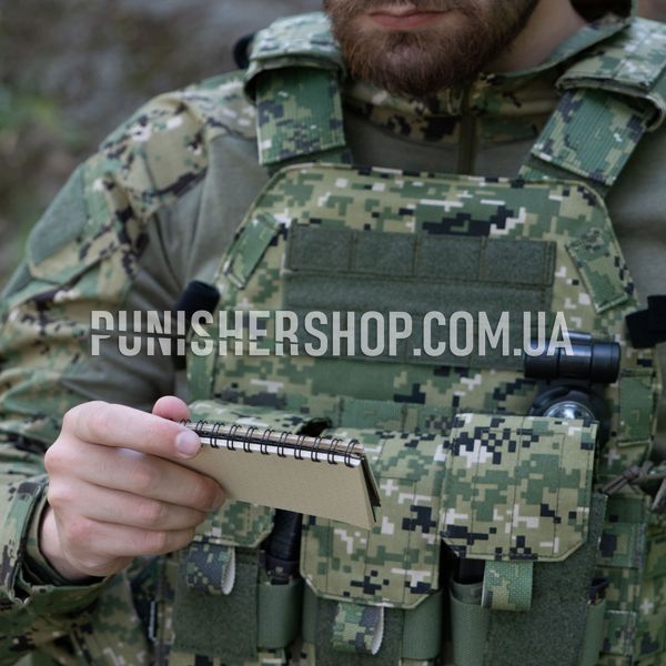 Punisher All-Weather Notebook from Rite in the Rain Paper 10.8x7cm, Tan, Notebook
