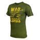 4-5-0 War Lords T-shirt, Olive, Medium