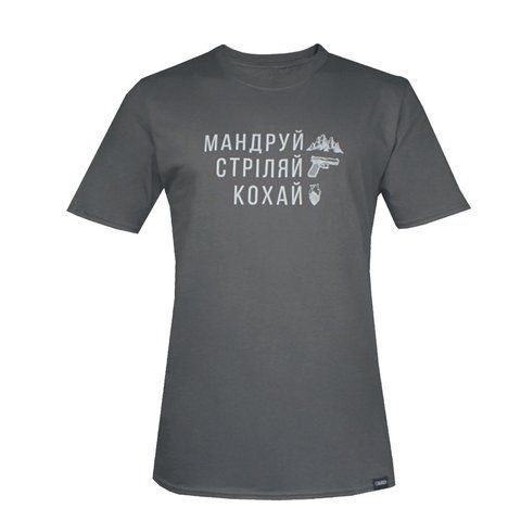 Футболка PSDInfo "Путешествуй, Стреляй, Люби" 2000000127606 фото