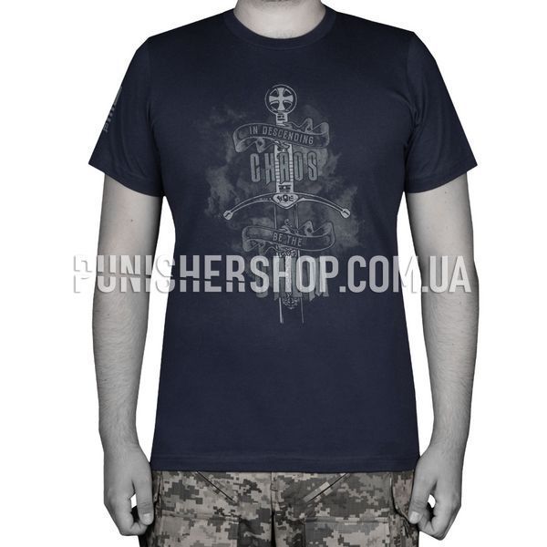 Nine Line Apparel American Oz-Be The CalmT-Shirt, Navy Blue, Small