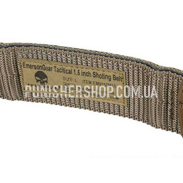 Тактичний ремінь Emerson Hard 4 cm Shooter Belt 2000000081236 фото