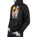 Dubhumans with the Kerch Crimean bridge "The bridge is on fire" Hoodie, Black, XL/XXL