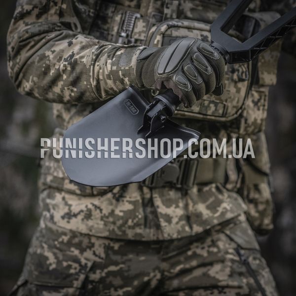 M-Tac Folding shovel with cover, Black, Shovel