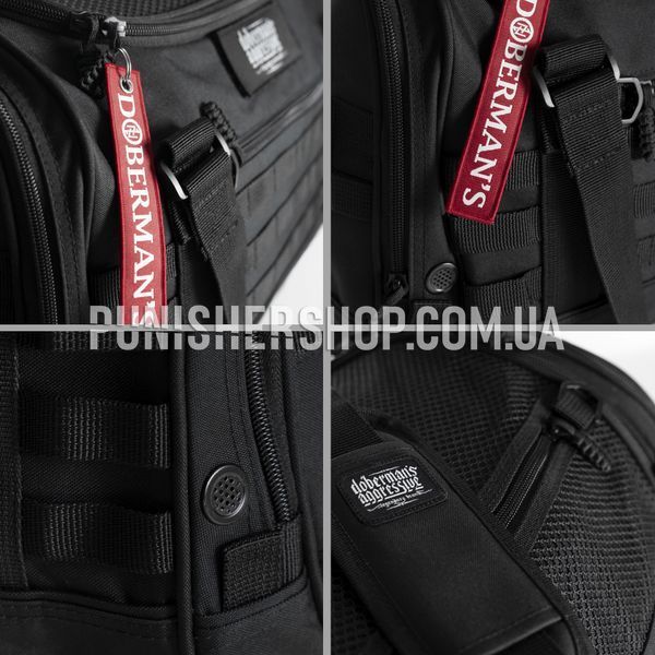 Dobermans Aggressive Effort Performance Bag 55L, Black, 55 l