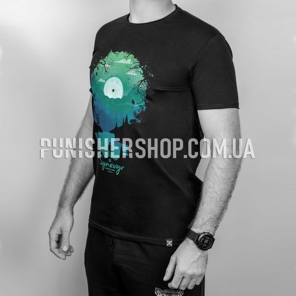 Dubhumans "Synevyr" T-shirt, Black, Small