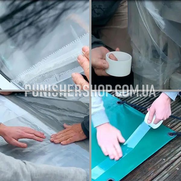 Прозора ремонтна стрічка HPX All Weather Tape 48мм x 5м для скла, пластику і плівок 2000000182407 фото