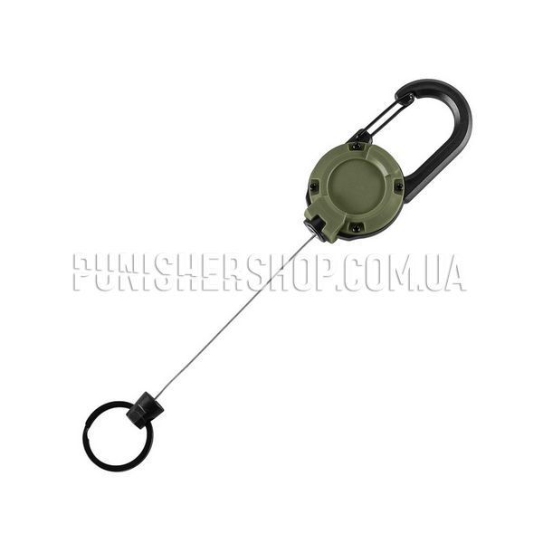 M-Tac Carabiner with Key Lanyard, Olive