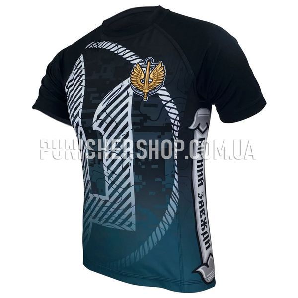 Kramatan Marines Aquamarine T-shirt, Teal Blue, Medium